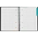 Бизнес-тетрадь SMARTBOOK А5 120л. клетка,спир,микроп,разд,карм,жел-оран