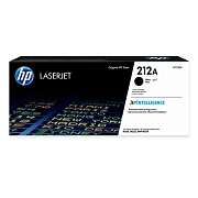 Картридж лазерный HP (W2120A) Color LaserJet M554/M555, №212A, черный, оригинальный, ресурс 5500 страниц