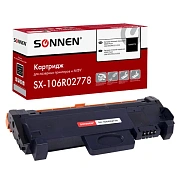 Картридж лазерный SONNEN (SX-106R02778) для XEROX Phaser 3052/3260/WС3215/3225, ресурс 3000 стр., 36