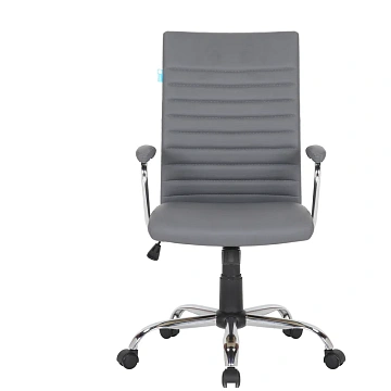 Кресло руководителя Helmi HL-E42 'Express', экокожа серая