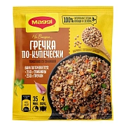 Смесь Maggi На второе для приготовления гречки По-купечески с томленой со свининой, 41г