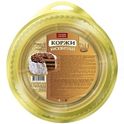 Коржи для торта Русский Бисквит светлый, 400г
