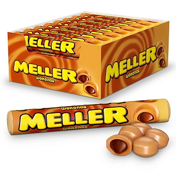 Ирис Meller молочный шоколад, 38г