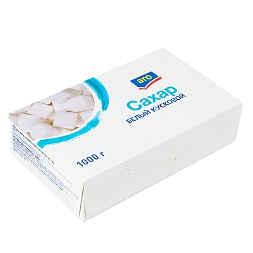 aro Сахар белый кусковой, 1кг