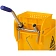 Тележка уборочная-ведро OfficeClean Professional, 2 секции, 20л, прямоугол., механич. отжим, желтая