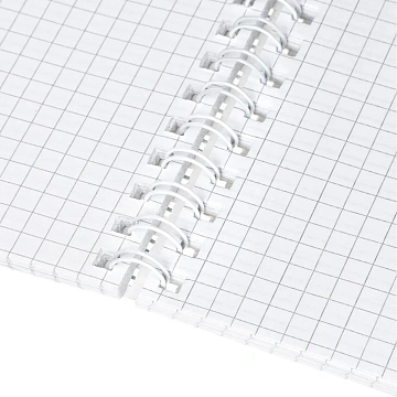 Блокнот А5,80л,кл,греб,карт.обл+УФ-лак Attache Selection LLAMAS черный