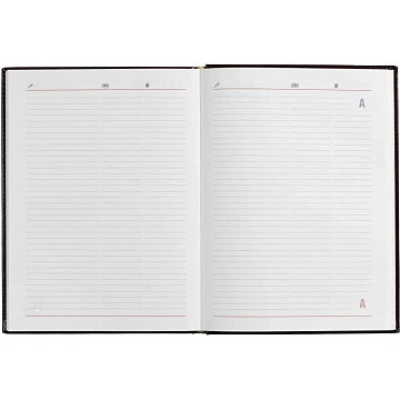 Ежедневник недатированный бордо,А4,202х272мм,176л,АТТАСНЕ КАНЬОН