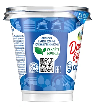 Сметана Домик в деревне 15%, 300г