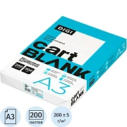 Бумага для цветной лазерной печати БОЛЬШОЙ ФОРМАТ (297х420), А3, 200 г/м2, 200 л., CARTBLANK DIGI, 145%