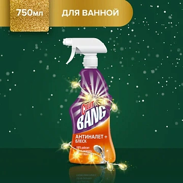 Чистящее средство 750 мл, CILLIT BANG 'Антиналет + Блеск', универсальное, распылитель