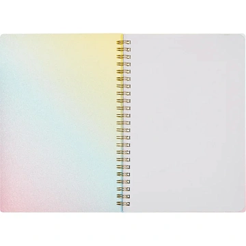 Бизнес-тетрадьAttache Selection Rainbow A5 80л,клетка,спираль145х208мм