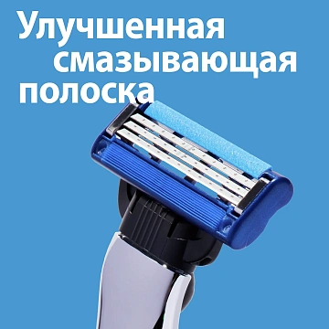 Кассета для бритвенного станка Gillette Mach3 Turbo, 2шт