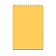 Блокнот А5,60л,кл,спир,пласт.обл,тонир.бл. Attache Bright colours Желтый
