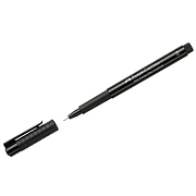 Ручка капиллярная Faber-Castell 'Pitt Artist Pen Fineliner XS' цвет 199 черный, XS=0,1мм, игольчатый