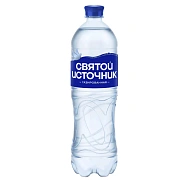 Вода питьевая Святой Источник газ, 1л, ПЭТ