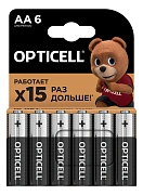 Батарейки Opticell Basic AA, 6шт