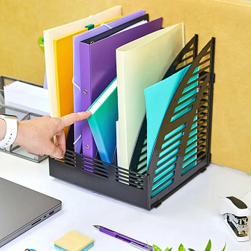 Лоток вертикальный Attache сборный 6 отделени