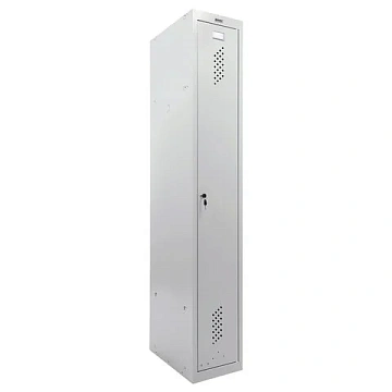 Шкаф металлический для одежды BRABIX 'LK 11-30', УСИЛЕННЫЙ, 1 секция, 1830х300х500 мм,18 кг, 291127,