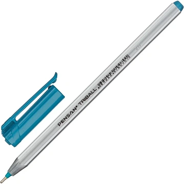 Ручки шариковые масляные PENSAN 'Triball Colored', НАБОР 8 шт., АССОРТИ, узел 1 мм, линия письма 0,5