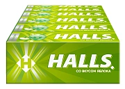 Леденцы Halls яблоко, 25г x 12 шт