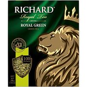 Чай RICHARD 'Royal Green' зеленый, 100 пакетиков по 2 г, 610150