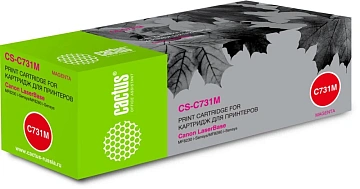Картридж лазерный Cactus CS-C731M, пурпурный