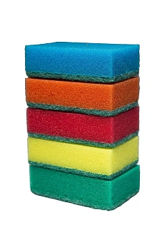 Губка Vclean Макси Супер 9.5х6.5х3см, 5шт/уп