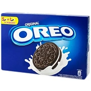 Печенье OREO с какао и начинкой с ванильным вкусом, 228 г, 9001068