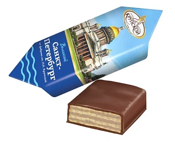 Конфеты Крупской Великий Санкт-Петербург, вафельные, 1кг