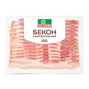 Бекон Велком сырокопченый, 500г, нарезка