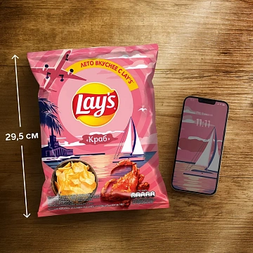 Чипсы Lay's Краб, 140г