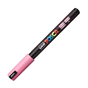 Маркер акриловый Uni Posca PC-1MR розовый, 0.7 мм, наконечник игольчатый