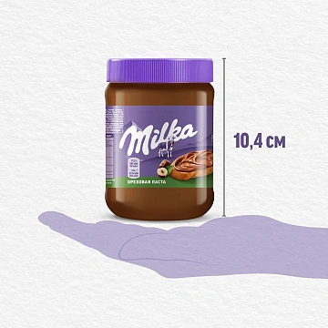 Паста Milka ореховая с добавлением какао, 350г