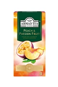 Чай черный Ahmad Tea Персик-маракуйя (1.5г x 25шт), 37.5г