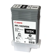 Картридж струйный CANON (PFI-102МBK) iPF500/510/F600/605/610/650/655/700, матовый, черный, оригиналь