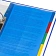 Разделитель листов 5 цв. пластик