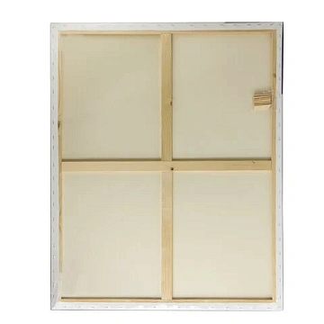 Холст на подрамнике BRAUBERG ART CLASSIC, 80х100см, 440 г/м2, грунт, 100% хлопок, крупное зерно, 190