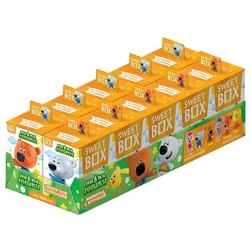 Мармелад жевательный Sweet Box Ми-ми-мишки с игрушкой, 10г