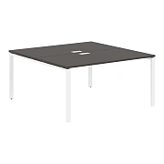 Стол 2-х местный EUWST 1516 Мокко/Белый 1560х1606х750 EDIS