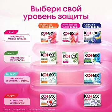 Прокладки Kotex Ultra Dry&Soft Super Duo, 16шт