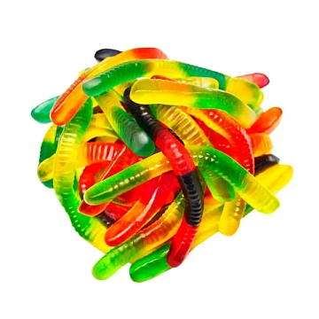 Мармелад Марми Червячки микс жевательный, 1.8кг