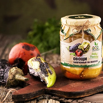 Овощи EcoFood запеченные на мангале, 720г