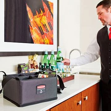 Переносная сумка Rubbermaid Quick Cart для малого кейса, черная, 1902459