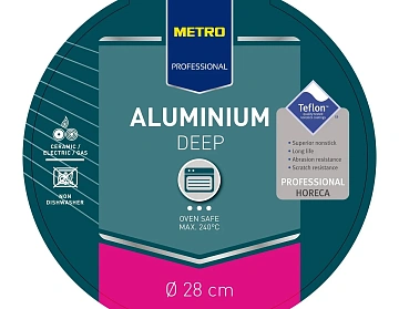 METRO PROFESSIONAL Сковорода Deep, 28см