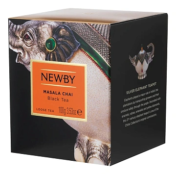 Чай черный Newby Масала листовой, 100г