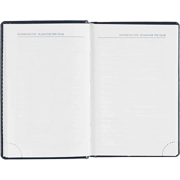 Ежедневник датированный 2026, синий,А6, 100х150 мм,336 стр,Agenda