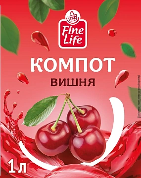 Fine Life Компот с вишней, 1л