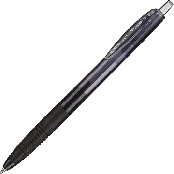 Ручка шариковая автомат. PILOTSuperGrip BPGG-8R-F-Bрез.манж.чер0.22мм