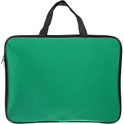 Папка-портфель А4ручка из тесьмызеленый/1Ш421_6265