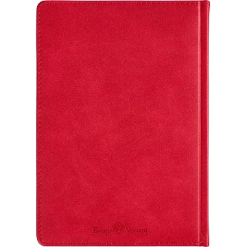 Ежедневник недатированный А5+ CLASSIC иск.кожа КРАСНЫЙ 3-689/04